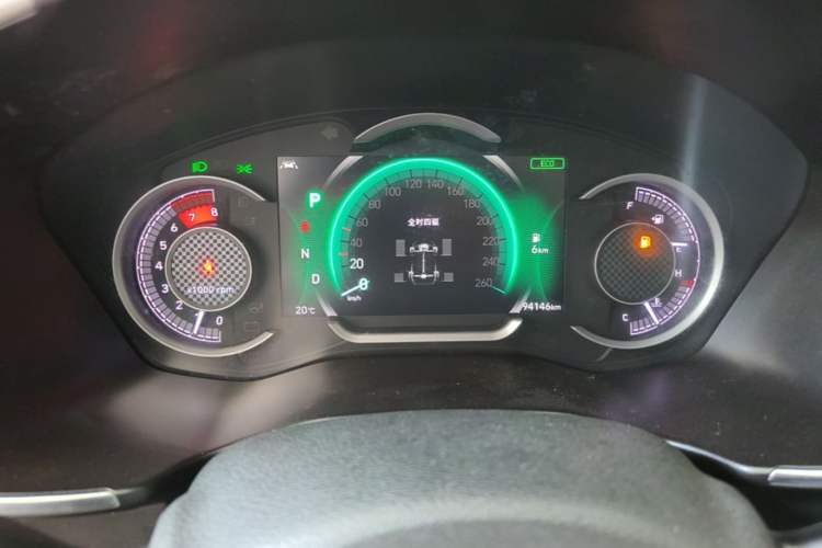 Used Hyundai Santa Fe 2019 380 TGDi DLX Automatic All-Wheel Drive Prestige (HTRAC) China VI Instrument Cluster