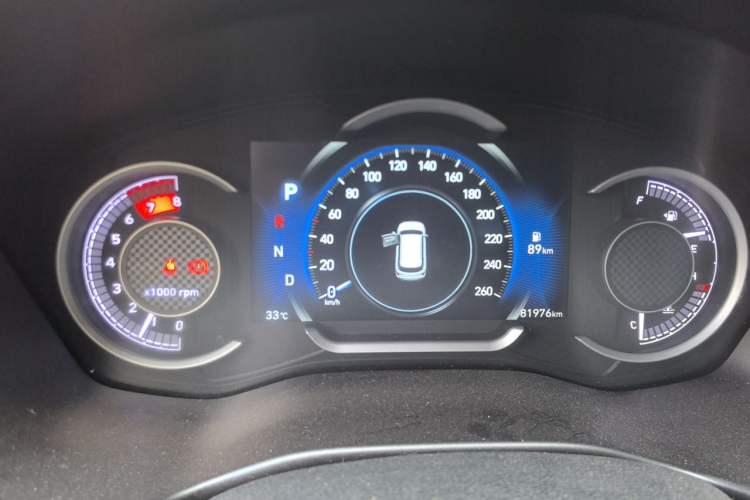 Used Hyundai Santa Fe 2019 380 TGDi TOP Automatic Two-Wheel Drive Flagship Version China V Emission Standard Instrument Cluster