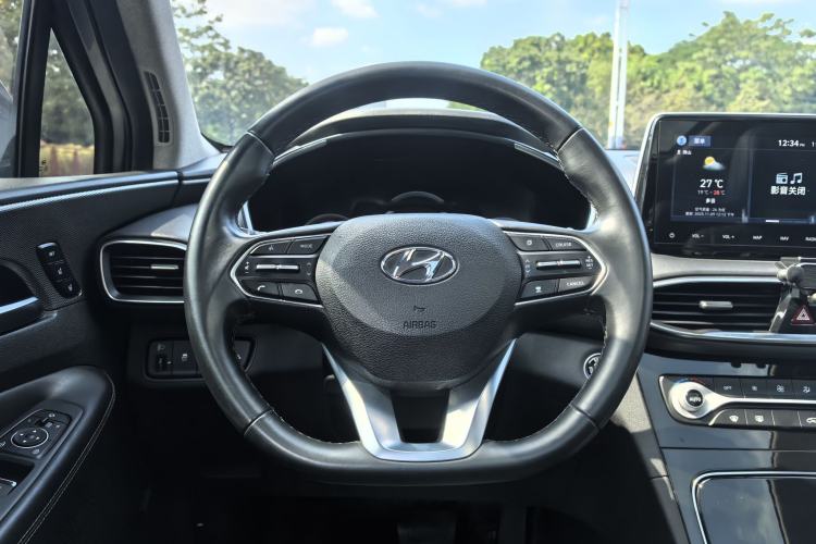 Used Hyundai Santa Fe 2019 380 TGDi DLX Automatic Two-Wheel Drive Prestige Plus Version China VI Standard Interior 7