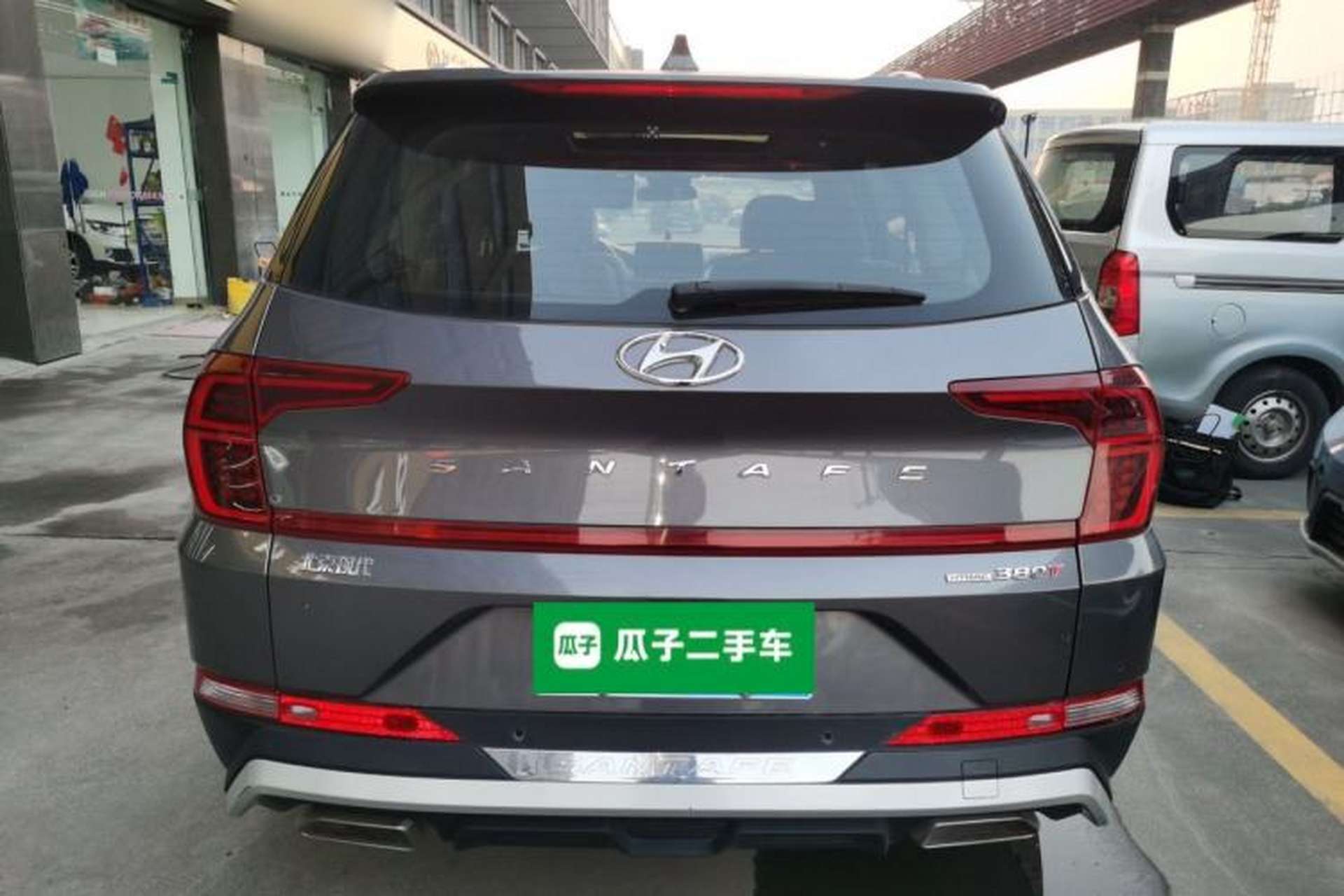 Used Hyundai Santa Fe 2019 380 TGDi DLX Automatic All-Wheel Drive Prestige PLUS (HTRAC) China VI Rear
