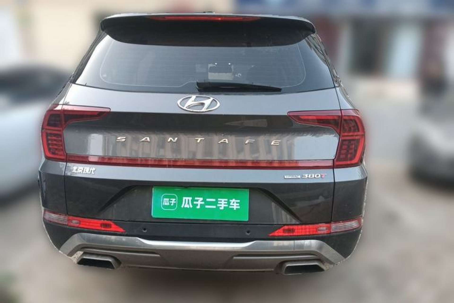 Used Hyundai Santa Fe 2019 380 TGDi TOP Automatic All-Wheel Drive Flagship (HTRAC) – China VI Standard Rear