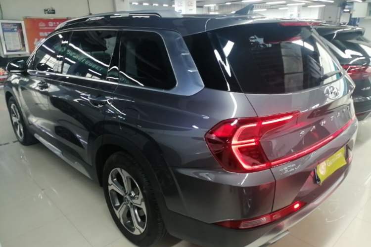 Used Hyundai Santa Fe 2019 380 TGDi DLX Automatic 2WD Prestige Edition China V Emission Standard Rear Left 45 Deg