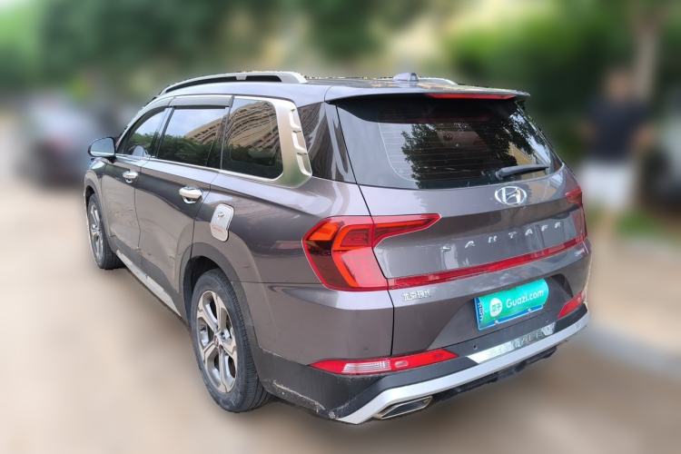 Used Hyundai Santa Fe 2019 380 TGDi DLX Automatic Two-Wheel Drive Prestige Plus Version China VI Standard Rear Left 45 Deg