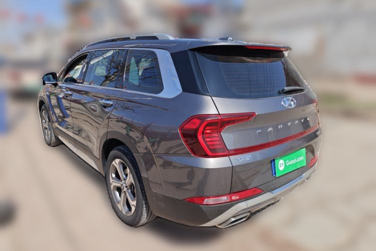 Used Hyundai Santa Fe 2019 380 TGDi GLS Automatic 2WD Luxury Version China VI Standard Rear Left 45 Deg