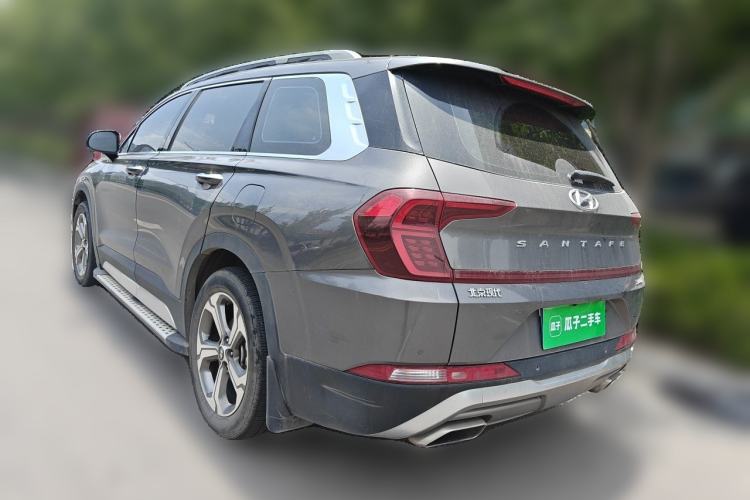 Used Hyundai Santa Fe 2019 380 TGDi DLX Automatic 2WD Prestige PLUS China V Standard Rear Left 45 Deg