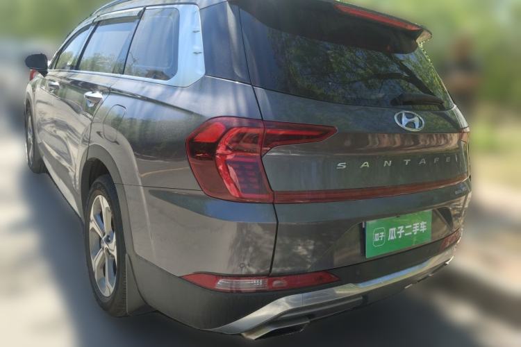 Used Hyundai Santa Fe 2019 380 TGDi DLX Automatic All-Wheel Drive Prestige (HTRAC) China V-standard Rear Left 45 Deg