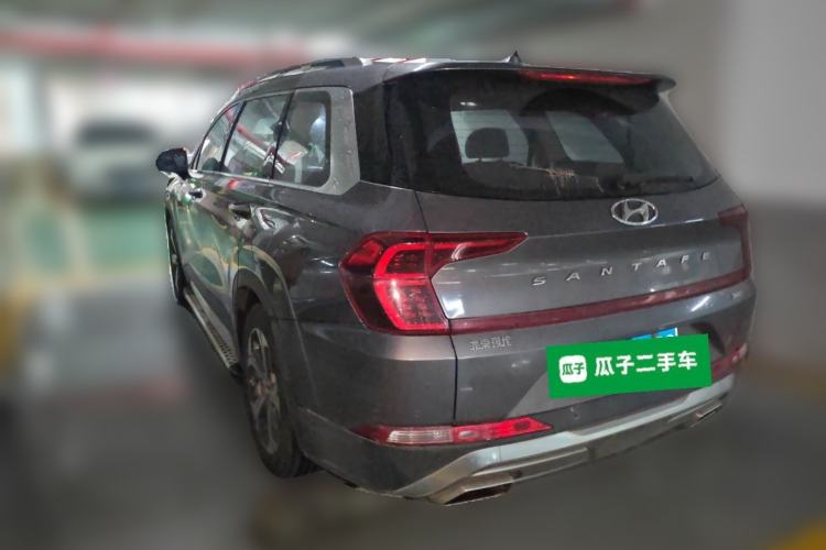 Used Hyundai Santa Fe 2019 380 TGDi TOP Automatic Two-Wheel Drive Flagship Version China V Emission Standard Rear Left 45 Deg