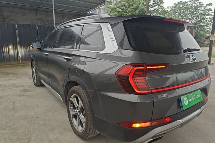 Used Hyundai Santa Fe 2019 380 TGDi GLS Automatic 2WD Luxury Version China VI Standard Rear Left 45 Deg