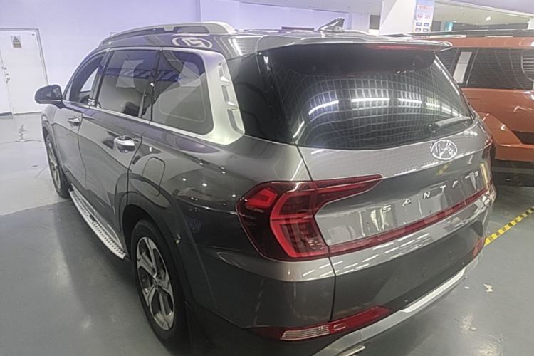 Used Hyundai Santa Fe 2019 380 TGDi TOP Automatic All-Wheel Drive Flagship (HTRAC) – China VI Standard Rear Left 45 Deg