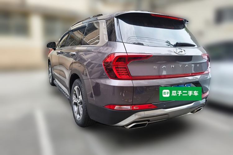 Used Hyundai Santa Fe 2019 380 TGDi DLX Automatic Two-Wheel Drive Prestige Plus Version China VI Standard Rear Left 45 Deg