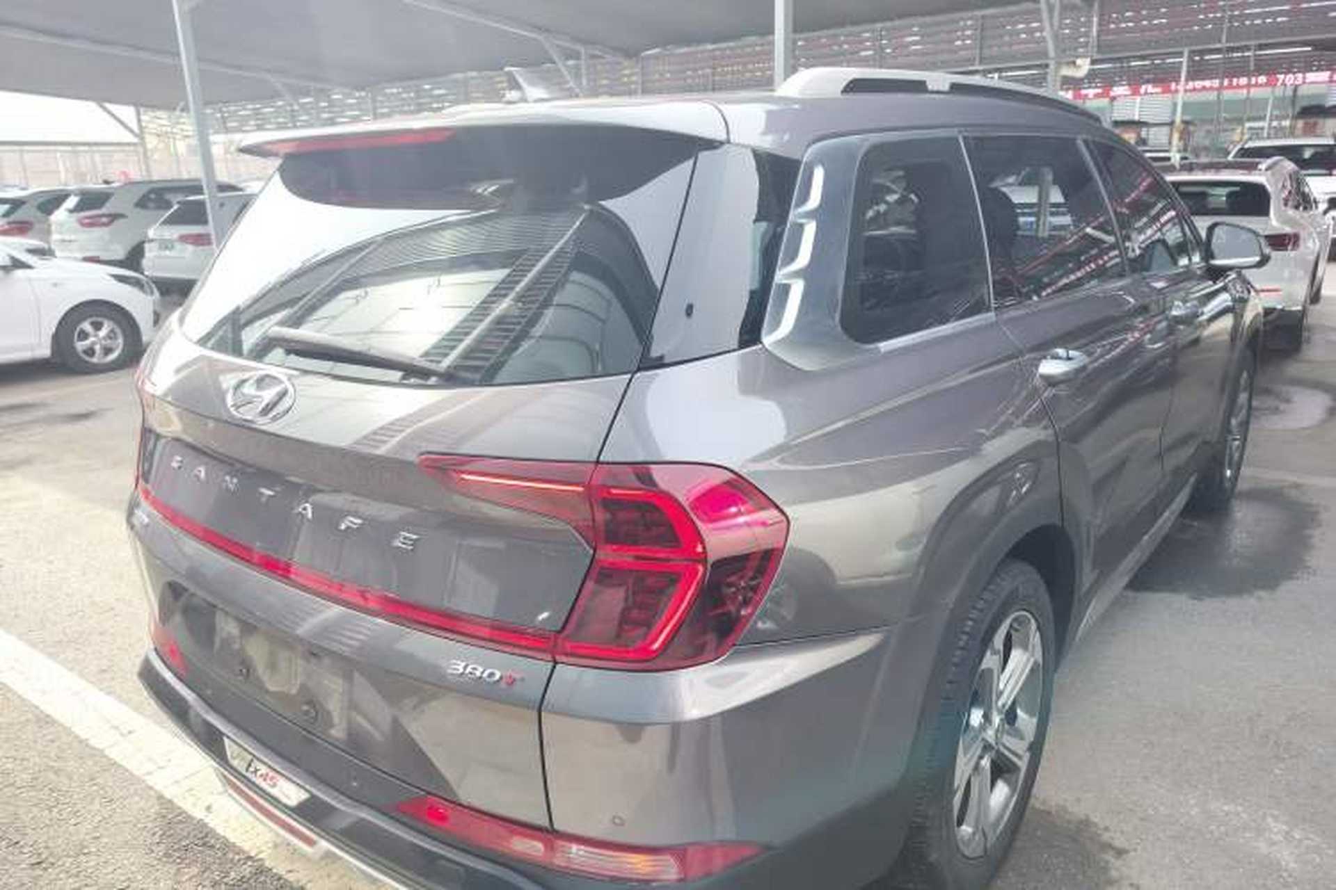 Used Hyundai Santa Fe 2019 380 TGDi DLX Automatic 2WD Prestige PLUS China V Standard Rear Right 45 Deg