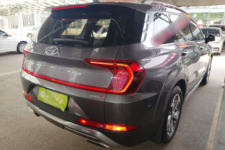 Used Hyundai Santa Fe 2019 380 TGDi GLS Automatic 2WD Luxury Version China V Standard Rear Right 45 Deg