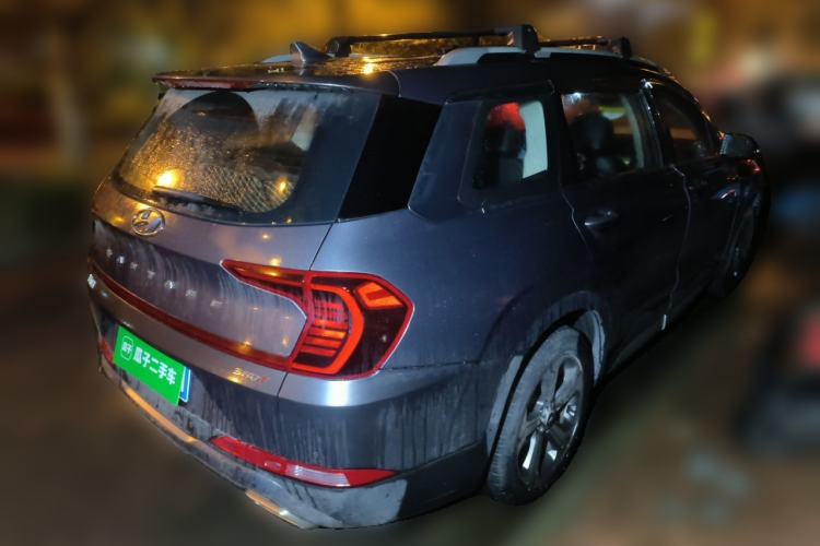 Used Hyundai Santa Fe 2019 380 TGDi GLS Automatic 2WD Luxury Version China VI Standard Rear Right 45 Deg