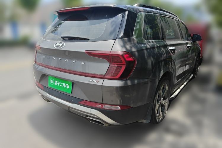 Used Hyundai Santa Fe 2019 380 TGDi DLX Automatic 2WD Prestige PLUS China V Standard Rear Right 45 Deg