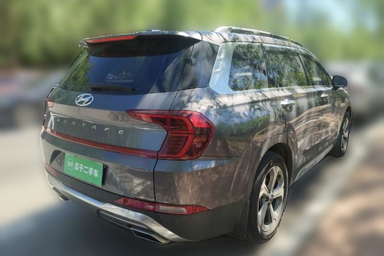 Used Hyundai Santa Fe 2019 380 TGDi DLX Automatic All-Wheel Drive Prestige (HTRAC) China V-standard Rear Right 45 Deg