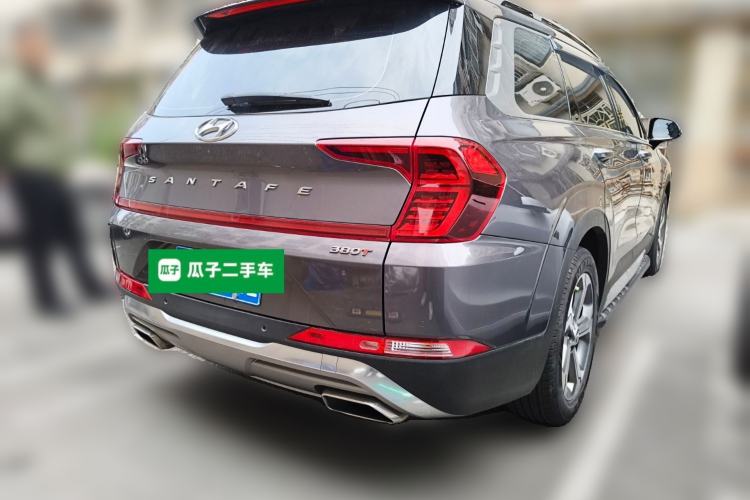 Used Hyundai Santa Fe 2019 380 TGDi DLX Automatic Two-Wheel Drive Prestige Plus Version China VI Standard Rear Right 45 Deg
