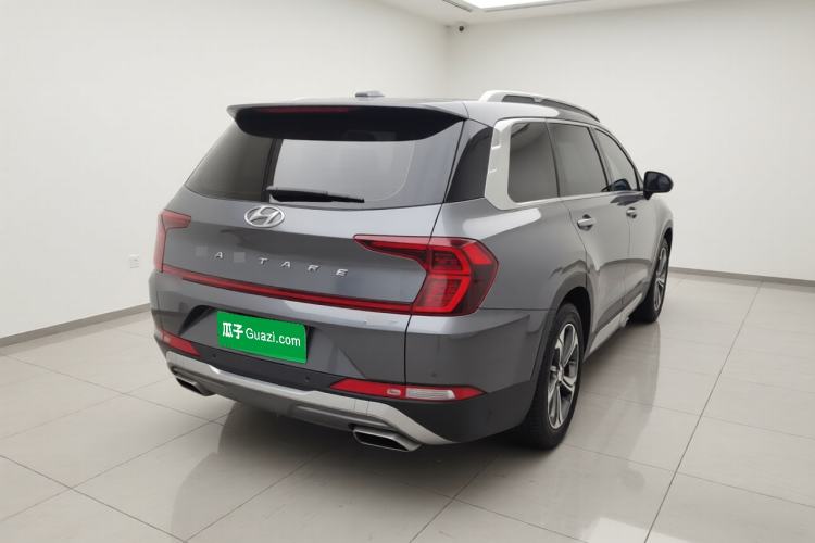 Used Hyundai Santa Fe 2019 380 TGDi TOP Automatic Two-Wheel Drive Flagship Version China V Emission Standard Rear Right 45 Deg