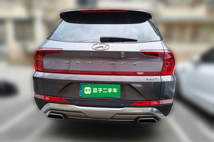 Used Hyundai Santa Fe 2019 380 TGDi DLX Automatic Two-Wheel Drive Prestige Plus Version China VI Standard Rear
