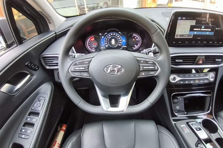 Used Hyundai Santa Fe 2019 380 TGDi DLX Automatic 2WD Prestige Edition China V Emission Standard Steering Wheel