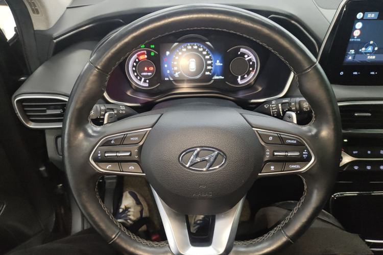 Used Hyundai Santa Fe 2019 380 TGDi TOP Automatic Two-Wheel Drive Flagship Version China VI Standard Steering Wheel