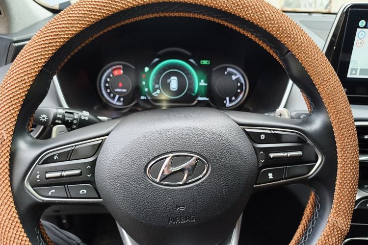 Used Hyundai Santa Fe 2019 380 TGDi DLX Automatic Two-Wheel Drive Prestige Plus Version China VI Standard Steering Wheel