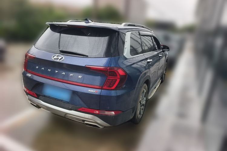 Used Hyundai Santa Fe 2019 380 TGDi DLX Automatic 2WD Prestige PLUS China V Standard Rear Right 45 Deg