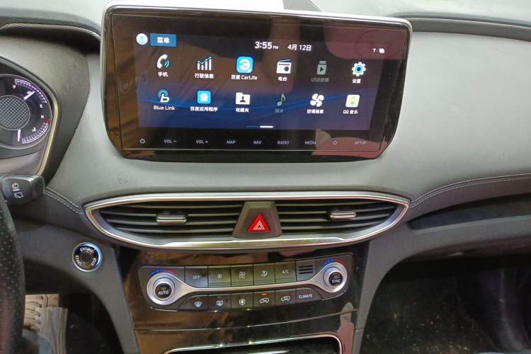 Used Hyundai Santa Fe 2019 380 TGDi DLX Automatic 2WD Prestige Edition China V Emission Standard Audio And AC Panel