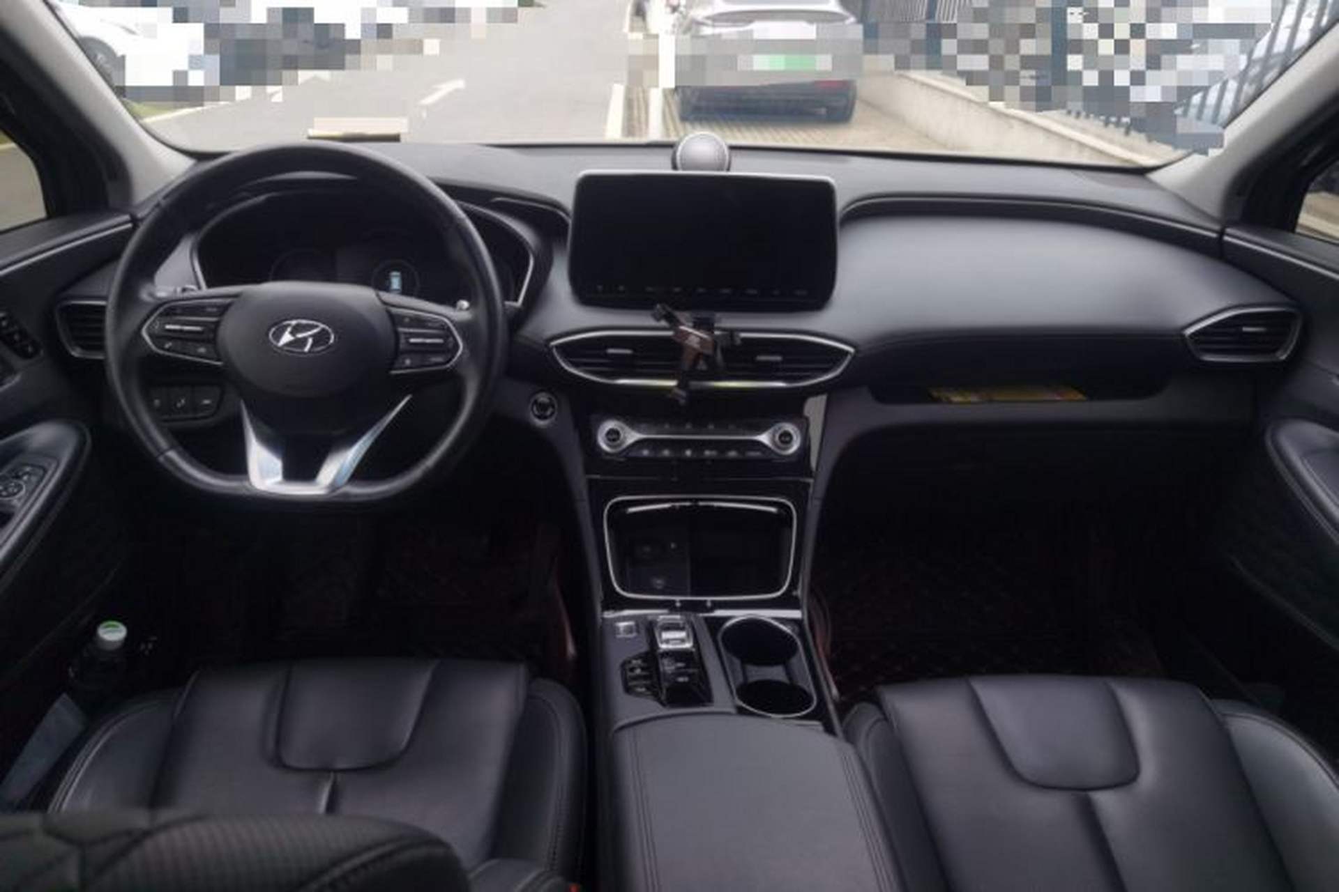 Used Hyundai Santa Fe 2019 380 TGDi TOP Automatic Two-Wheel Drive Flagship Version China V Emission Standard Center Console