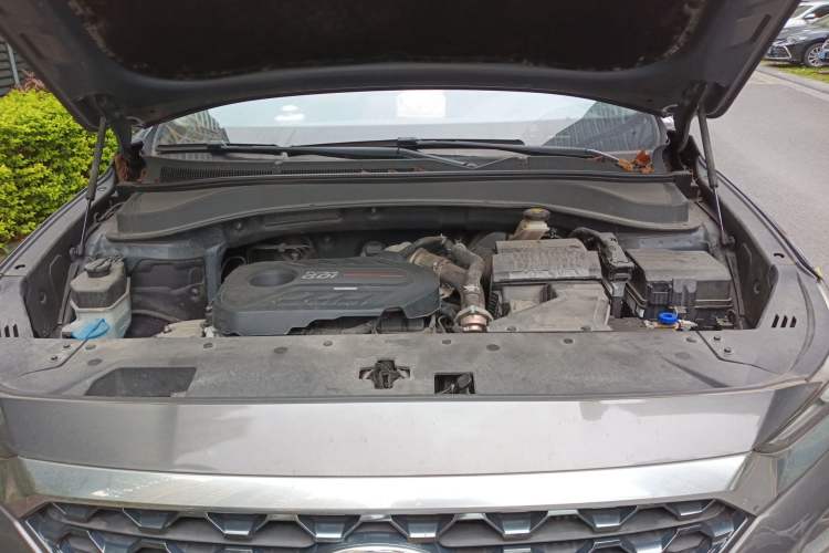 Used Hyundai Santa Fe 2019 380 TGDi DLX Automatic 2WD Prestige Edition China V Emission Standard Engine Bay