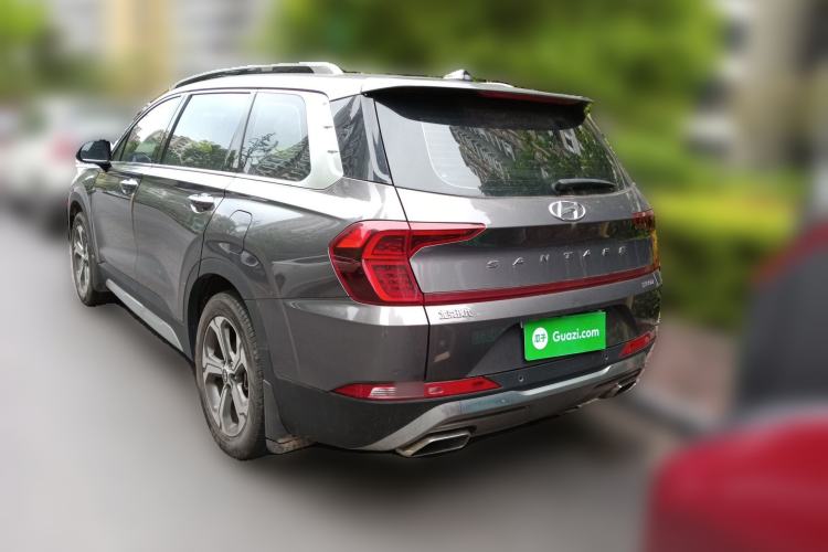 Used Hyundai Santa Fe 2019 380 TGDi DLX Automatic 2WD Prestige Edition China V Emission Standard Rear Left 45 Deg