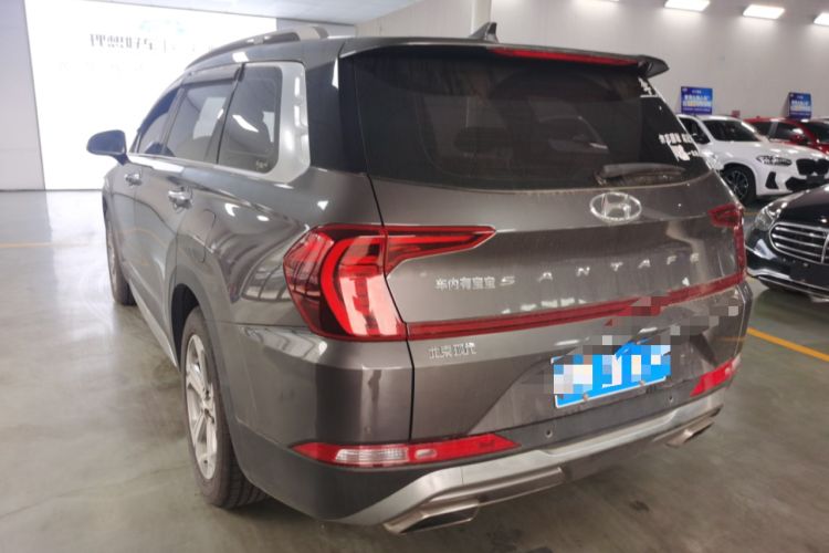 Used Hyundai Santa Fe 2019 380 TGDi GLS Automatic 2WD Luxury Version China V Standard Rear Left 45 Deg