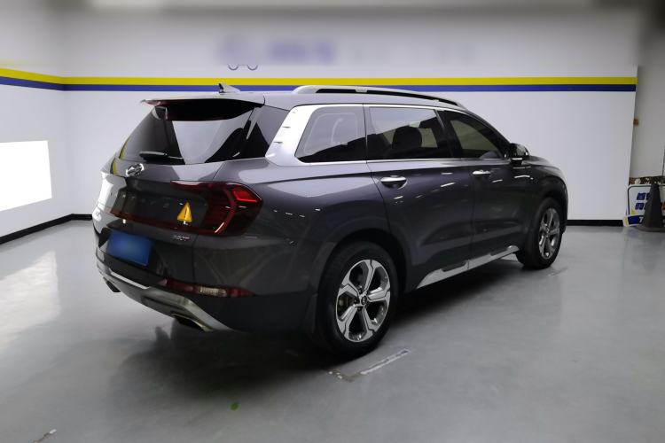 Used Hyundai Santa Fe 2019 380 TGDi GLS Automatic 2WD Luxury Version China VI Standard Rear Right 45 Deg