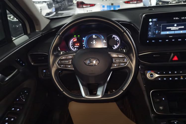 Used Hyundai Santa Fe 2019 380 TGDi DLX Automatic Two-Wheel Drive Prestige Plus Version China VI Standard Steering Wheel