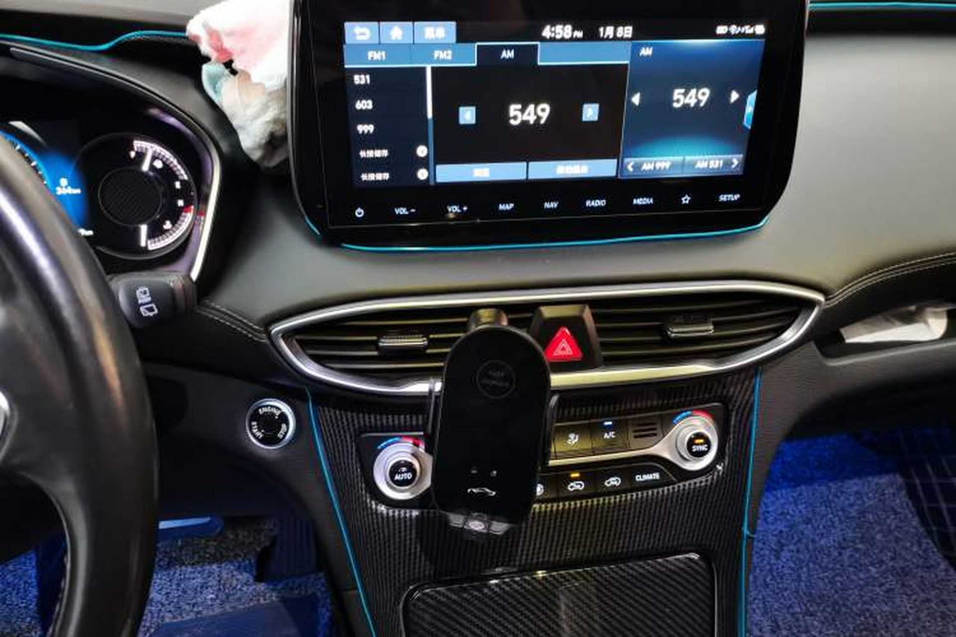 Used Hyundai Santa Fe 2019 380 TGDi GLS Automatic 2WD Luxury Version China V Standard Audio And AC Panel