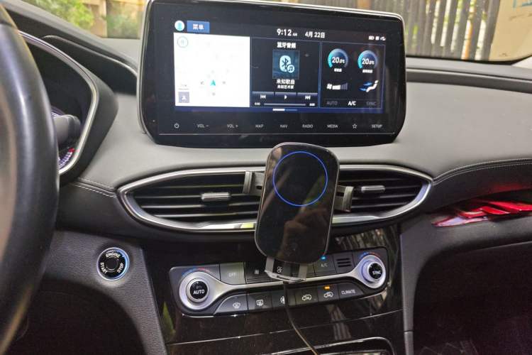 Used Hyundai Santa Fe 2019 380 TGDi GLS Automatic 2WD Luxury Version China V Standard Audio And AC Panel