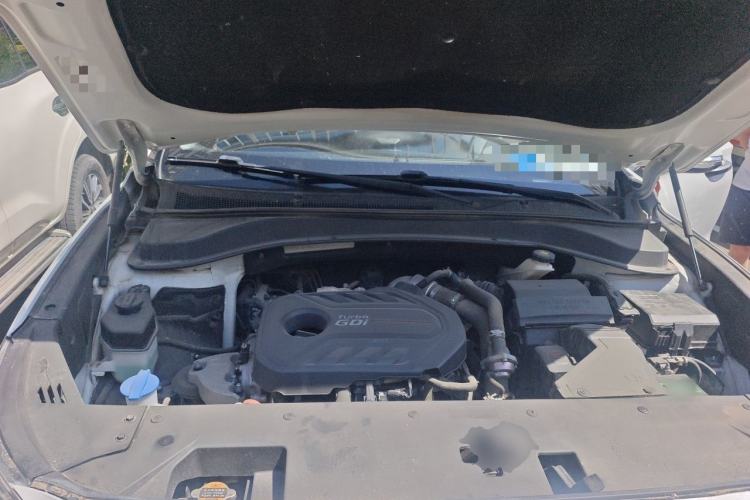 Used Hyundai Santa Fe 2019 380 TGDi DLX Automatic All-Wheel Drive Prestige (HTRAC) China VI Engine Bay