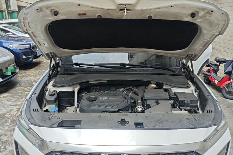 Used Hyundai Santa Fe 2019 380 TGDi DLX Automatic Two-Wheel Drive Prestige Plus Version China VI Standard Engine Bay