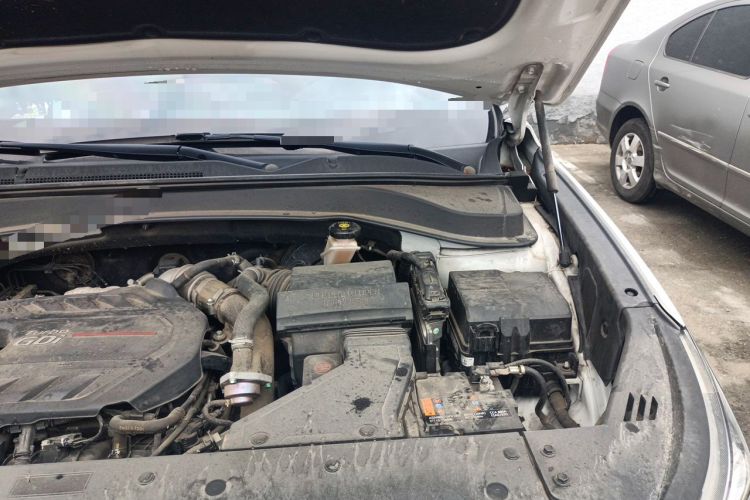 Used Hyundai Santa Fe 2019 380 TGDi DLX Automatic All-Wheel Drive Prestige PLUS (HTRAC) China V Standard Engine Bay Left