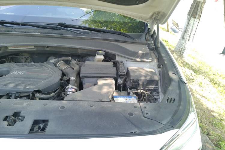 Used Hyundai Santa Fe 2019 380 TGDi DLX Automatic 2WD Prestige Edition China V Emission Standard Engine Bay Left