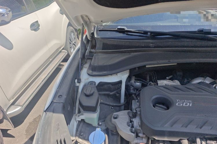 Used Hyundai Santa Fe 2019 380 TGDi DLX Automatic All-Wheel Drive Prestige (HTRAC) China VI Engine Bay Right