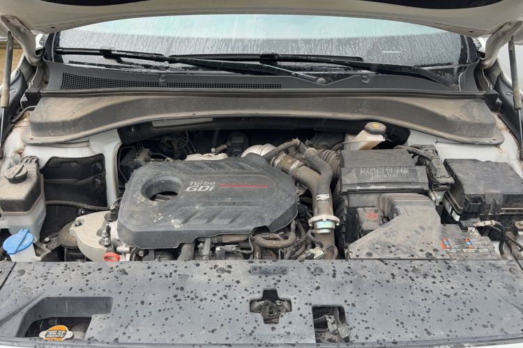 Used Hyundai Santa Fe 2019 380 TGDi GLS Automatic 2WD Luxury Version China VI Standard Engine Bay