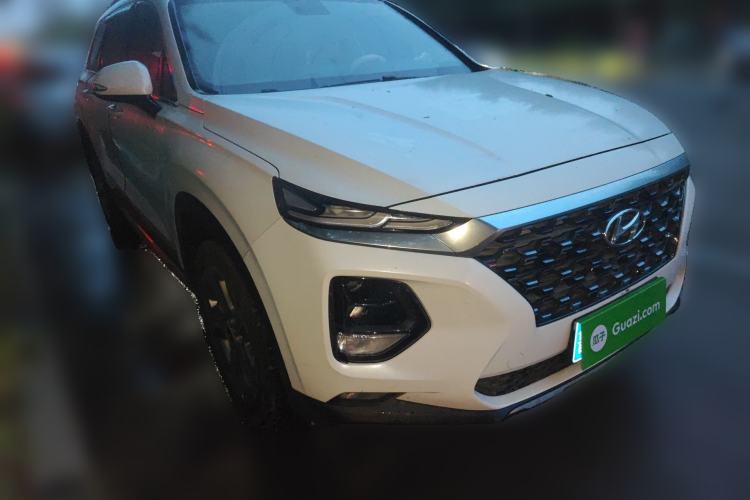 Used Hyundai Santa Fe 2019 380 TGDi GLS Automatic 2WD Luxury Version China VI Standard Front Right 45 Deg