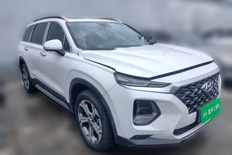 Used Hyundai Santa Fe 2019 380 TGDi DLX Automatic All-Wheel Drive Prestige PLUS (HTRAC) China V Standard Front Right 45 Deg