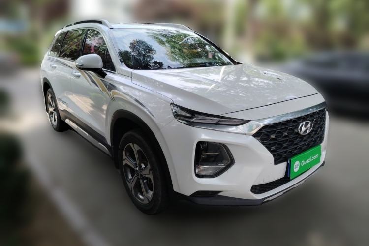 Used Hyundai Santa Fe 2019 380 TGDi DLX Automatic All-Wheel Drive Prestige (HTRAC) China V-standard Front Right 45 Deg