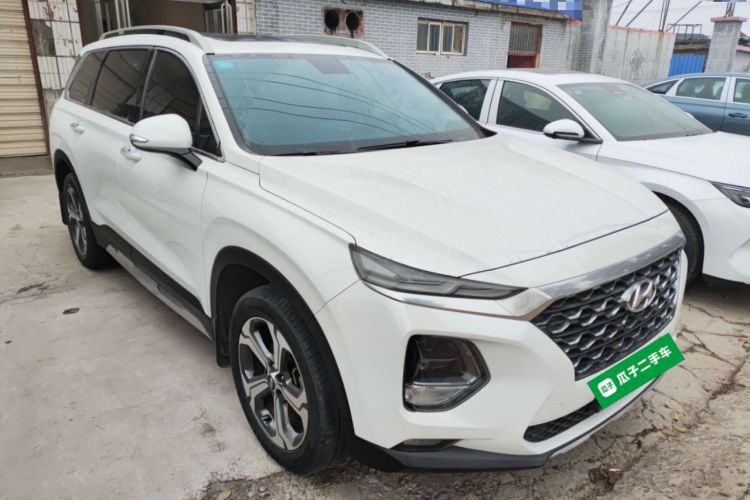 Used Hyundai Santa Fe 2019 380 TGDi GLS Automatic 2WD Luxury Version China V Standard Front Right 45 Deg