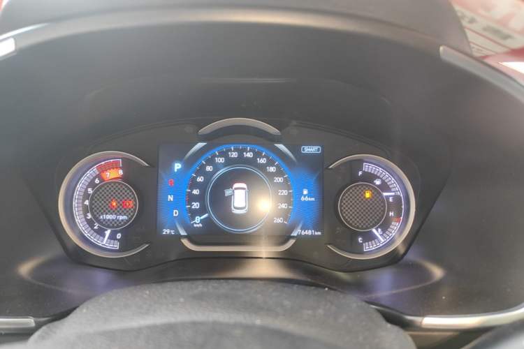 Used Hyundai Santa Fe 2019 380 TGDi DLX Automatic Two-Wheel Drive Prestige Plus Version China VI Standard Instrument Cluster