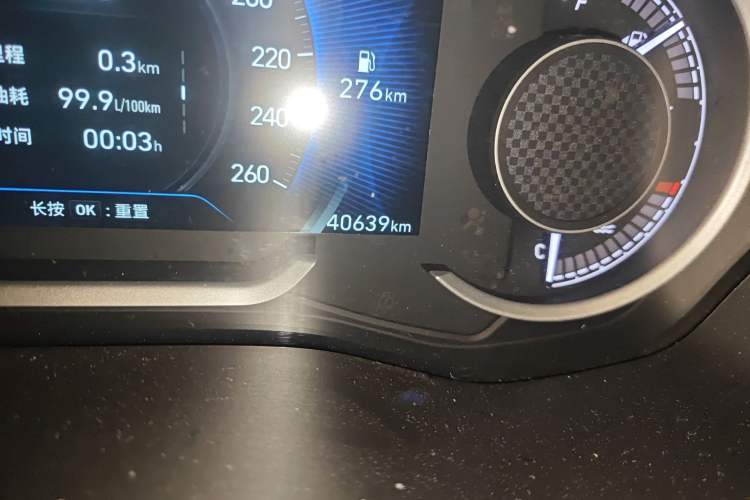 Used Hyundai Santa Fe 2019 380 TGDi GLS Automatic 2WD Luxury Version China VI Standard Odometer Close Up