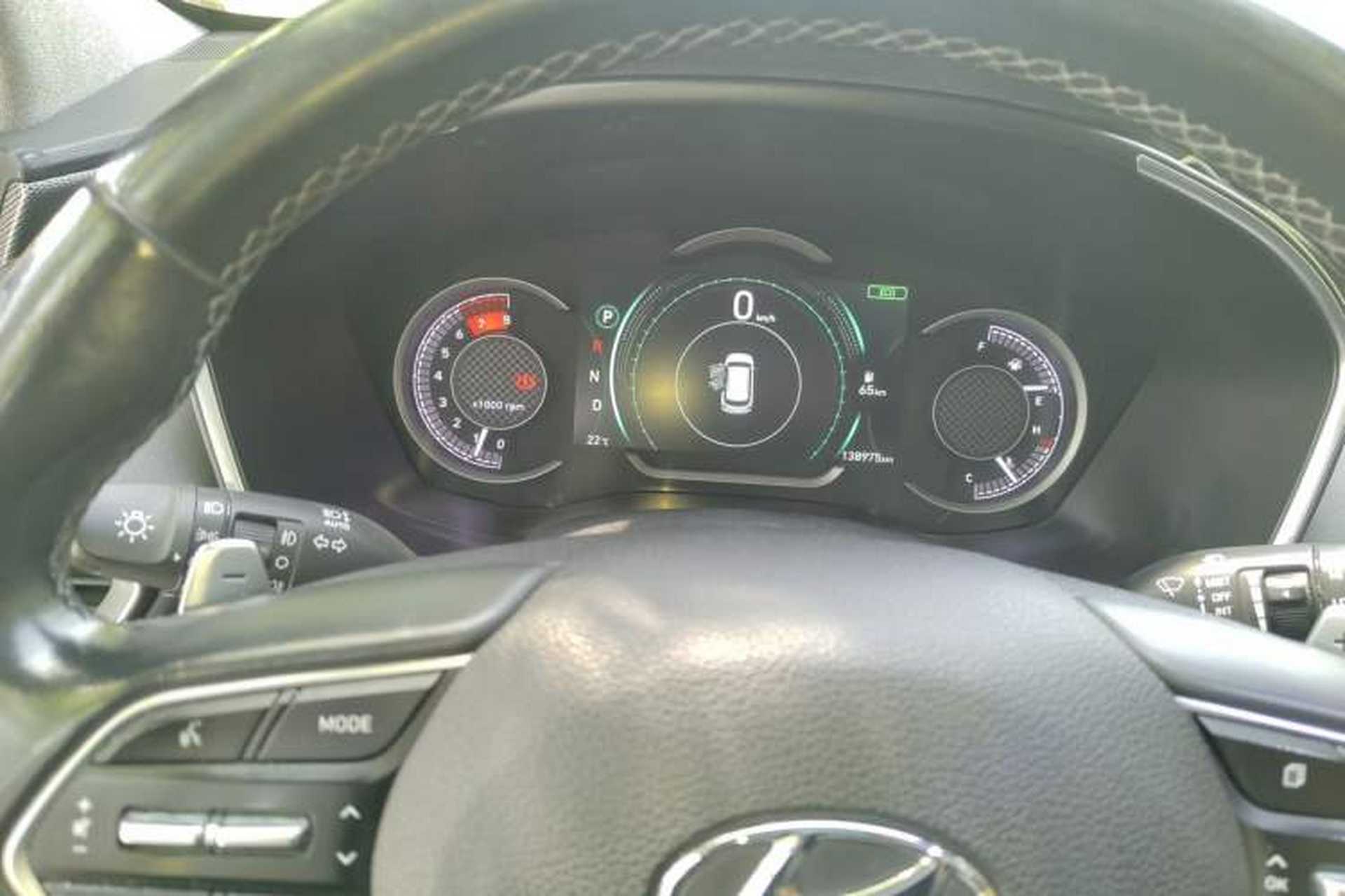 Used Hyundai Santa Fe 2019 380 TGDi DLX Automatic 2WD Prestige Edition China V Emission Standard Odometer Close Up