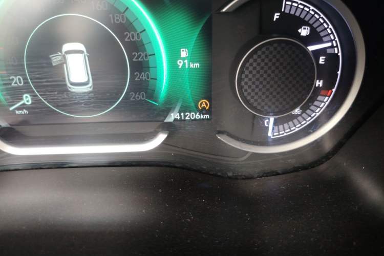 Used Hyundai Santa Fe 2019 380 TGDi DLX Automatic All-Wheel Drive Prestige (HTRAC) China V-standard Odometer Close Up