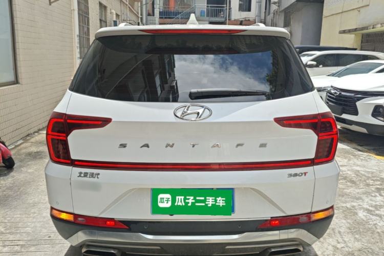 Used Hyundai Santa Fe 2019 380 TGDi DLX Automatic Two-Wheel Drive Prestige Plus Version China VI Standard Rear